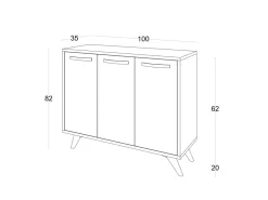 Buffet en bois 