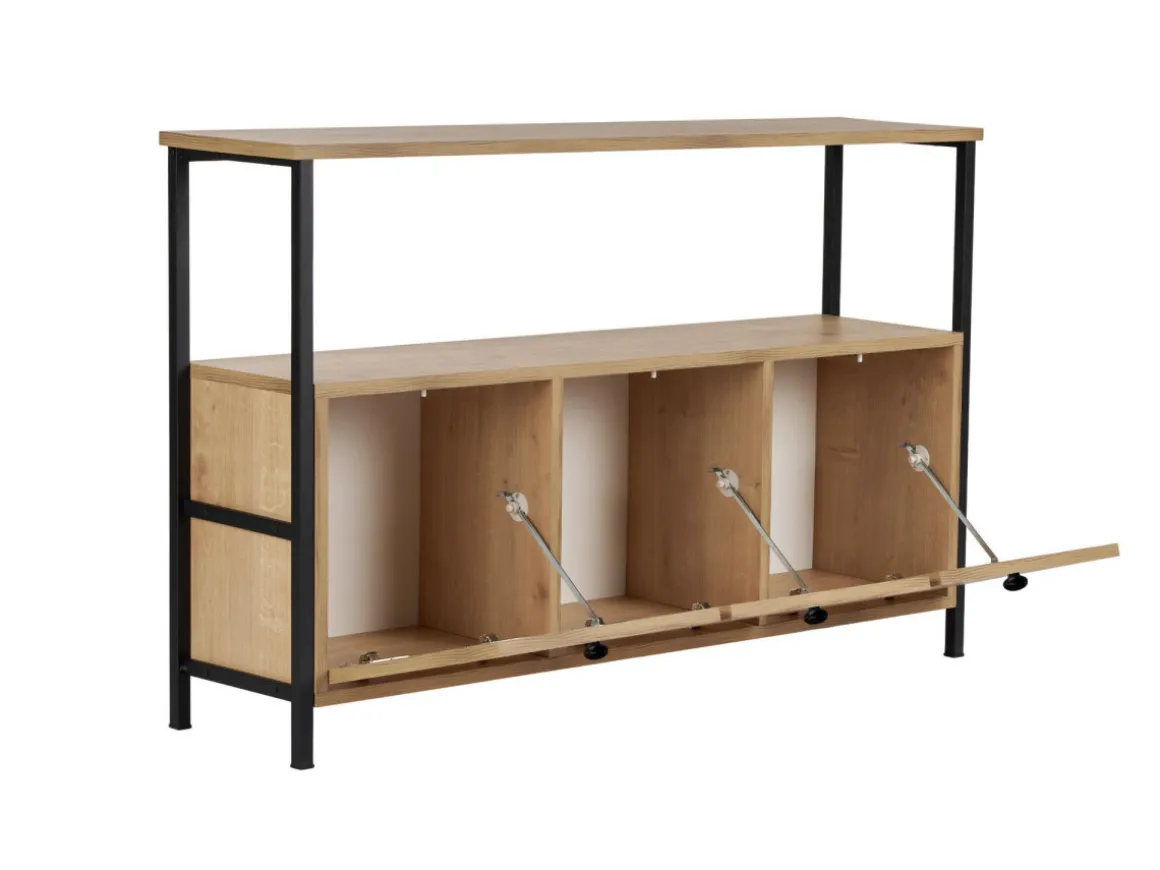 Buffet en bois "Solace" - 120 x 30 x 77 cm - Beige