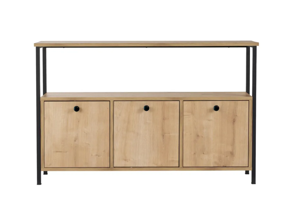 Buffet en bois "Solace" - 120 x 30 x 77 cm - Beige