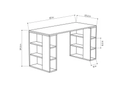 Bureau en bois 