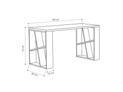 Bureau en bois