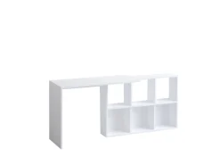 Bureau en bois "Jack" - 145 x 45 x 74 cm - Chêne blanc