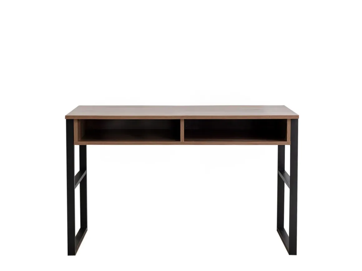 Bureau en bois "Nove" - 120 x 60 x 75 cm - Noyer