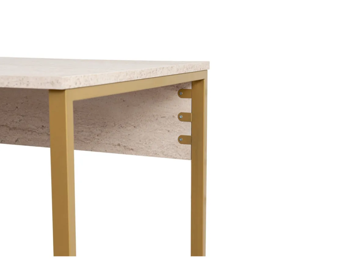 Bureau en bois "Twin Study Desk" - 240 x 60 x 74 cm - TravertinOr