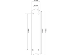 Cache angle pour piscine bois - Lot de 8