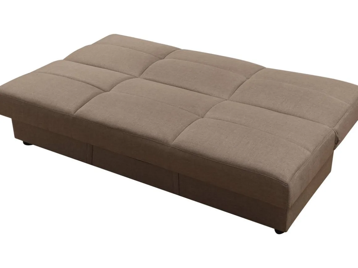 Canapé Clic-Clac "Enzo" - 186 x 80 x 87 cm - 3 places - Taupe