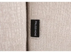 Canapé d'angle convertible en tissu texturé 