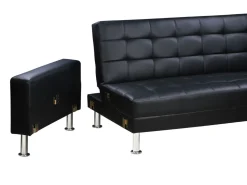 Canapé d'angle convertible et réversible