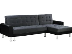 Canapé d'angle convertible et réversible 