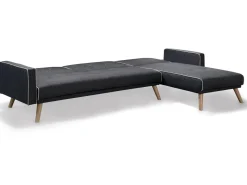 Canapé d'angle convertible et réversible