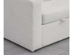 Canapé d'angle convertible/reversible avec coffre 