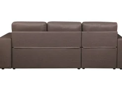 Canapé d'angle convertible/réversible "Axel" - 3 places - Taupe