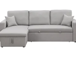Canapé d'angle convertible/ réversible avec coffre