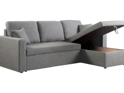 Canapé d'angle convertible/ réversible avec coffre 