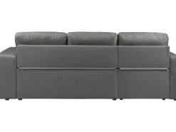 Canapé d'angle convertible/réversible tissu style bubble 