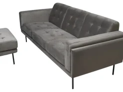 Canapé d'angle reversible en velours 
