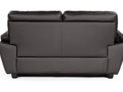 Canapé fixe en cuir reconstitué et PVC 