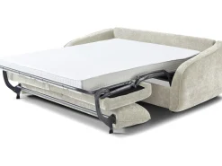 Canapé lit convertible express en tissu texturé 
