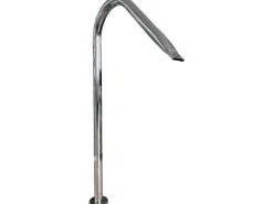 Canon en acier inoxydable - 50 x  70/100 cm