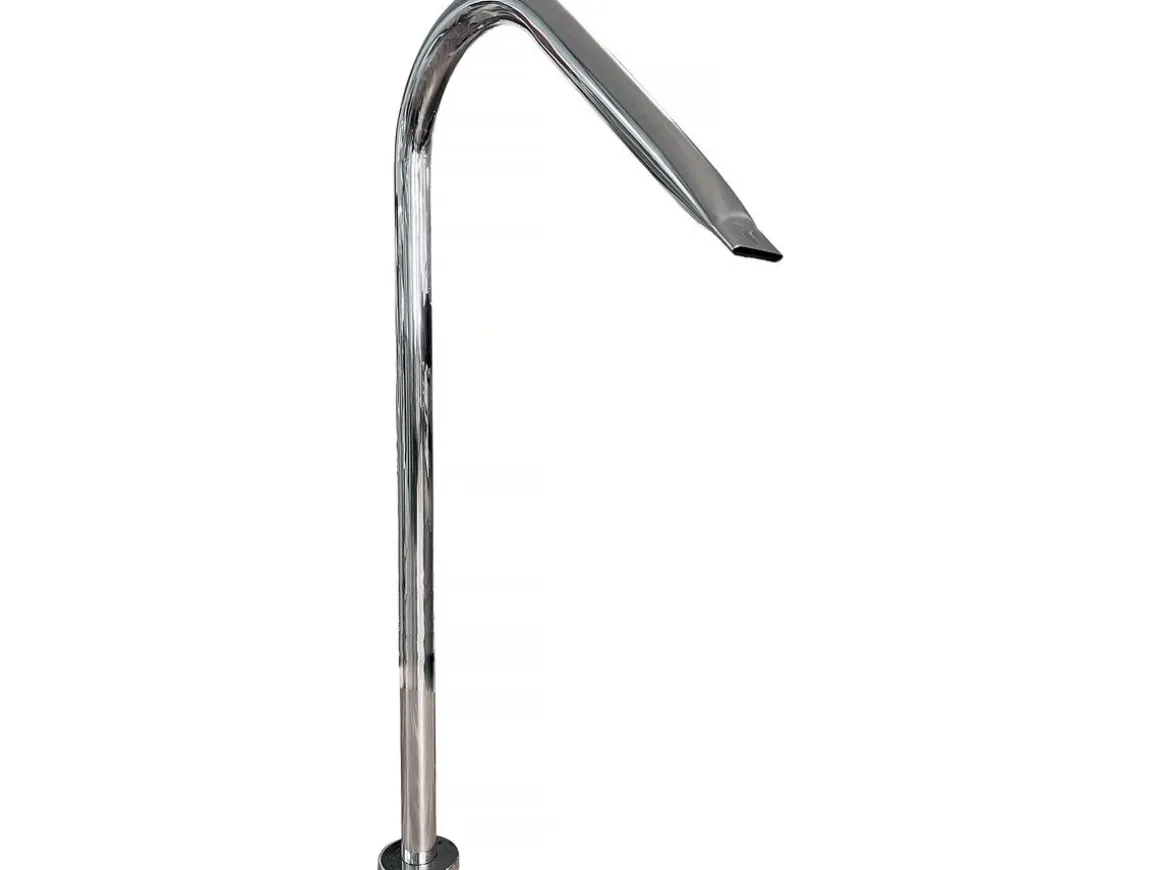 Canon en acier inoxydable - 50 x 70/100 cm