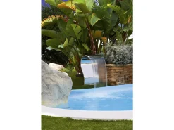 Cascade piscine "Cayman" - H. 67.5 cm - Inox