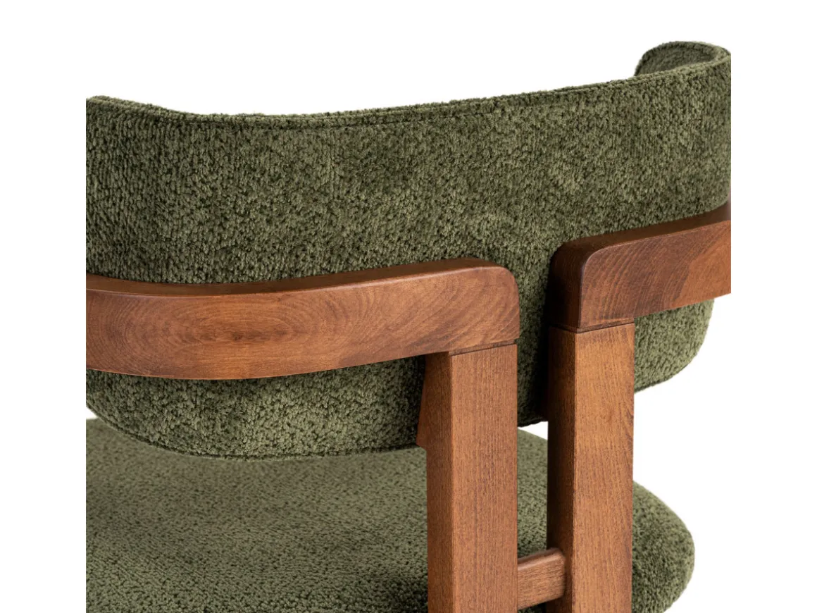 Chaise en bois "Toscana" - 54 x 54 x 76 cm - Vert