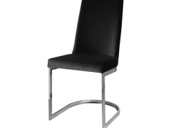 Chaise  " Round " - Noir - Lot de 2