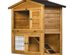 Clapier poulailler en bois