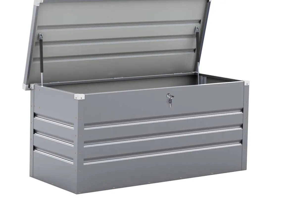Coffre de Jardin Métal "Store" 680L - argent