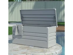 Coffre de Jardin Métal "Store" 680L - argent