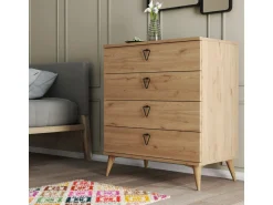 Commode en bois