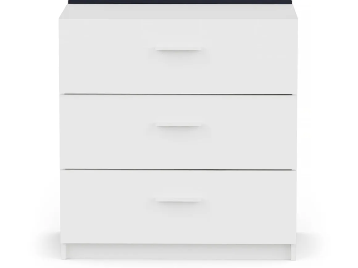 Commode pour enfant "Reverso" - Blanc mat