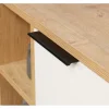 Console en bois "Clara" 142 x 35,6 x 83 cm - Chêne