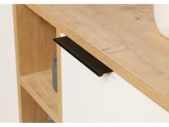 Console en bois "Clara" 142 x 35,6 x 83 cm - Chêne