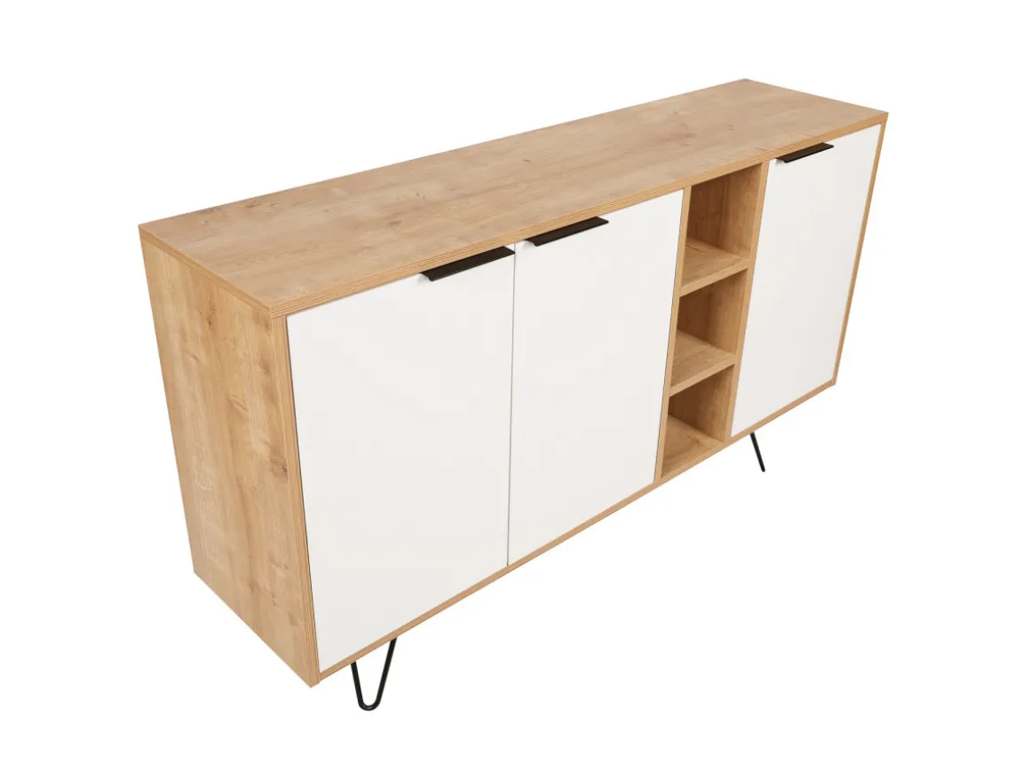 Console en bois "Clara" 142 x 35,6 x 83 cm - Chêne