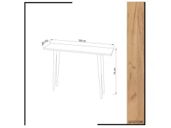 Console en bois