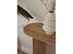 Console en bois "Sira" - 150 x 35 x 75 cm - Chêne
