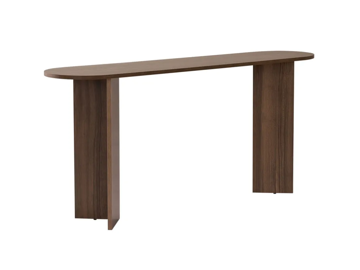 Console en bois "Sira" - 150 x 35 x 75 cm - Noyer