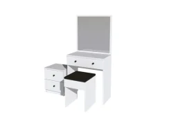 Ensemble de coiffeuse en bois 