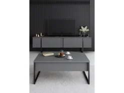 Ensemble de meubles de salon en bois 