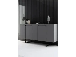 Ensemble de meubles de salon en bois 