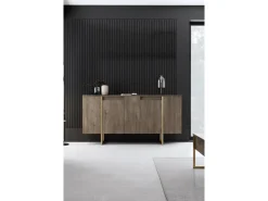 Ensemble de meubles de salon en bois 