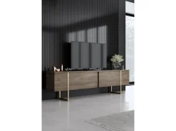Ensemble de meubles de salon en bois 