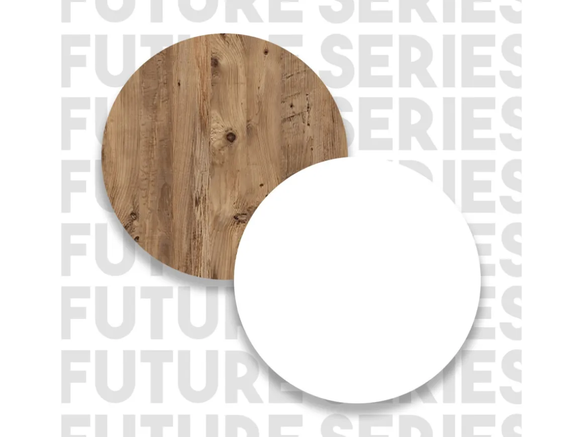 Ensemble de meubles de salon en bois "FR18" - 180 x 44 x 44 cm - Blanc