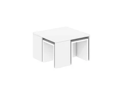 Ensemble de tables basses en bois 