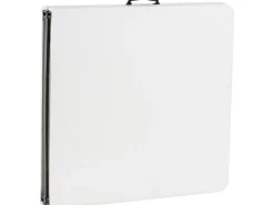 Ensemble Table de jardin pliante + 2 Bancs pliants
