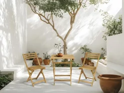Ensemble table et chaises de jardin 