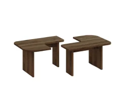 Ensemble tables basses en bois 