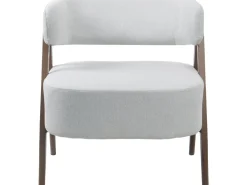 Fauteuil avec structure imitation bois