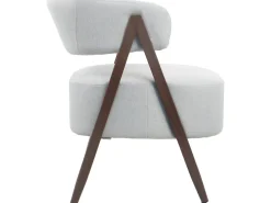 Fauteuil avec structure imitation bois